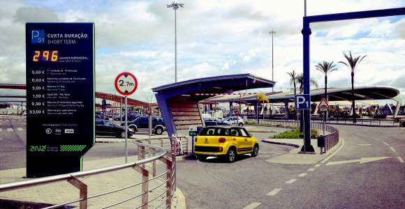 Faro airport car hire delivered at Faro airport carpark 4